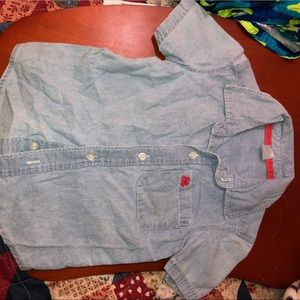 Toddler boy button down shirt